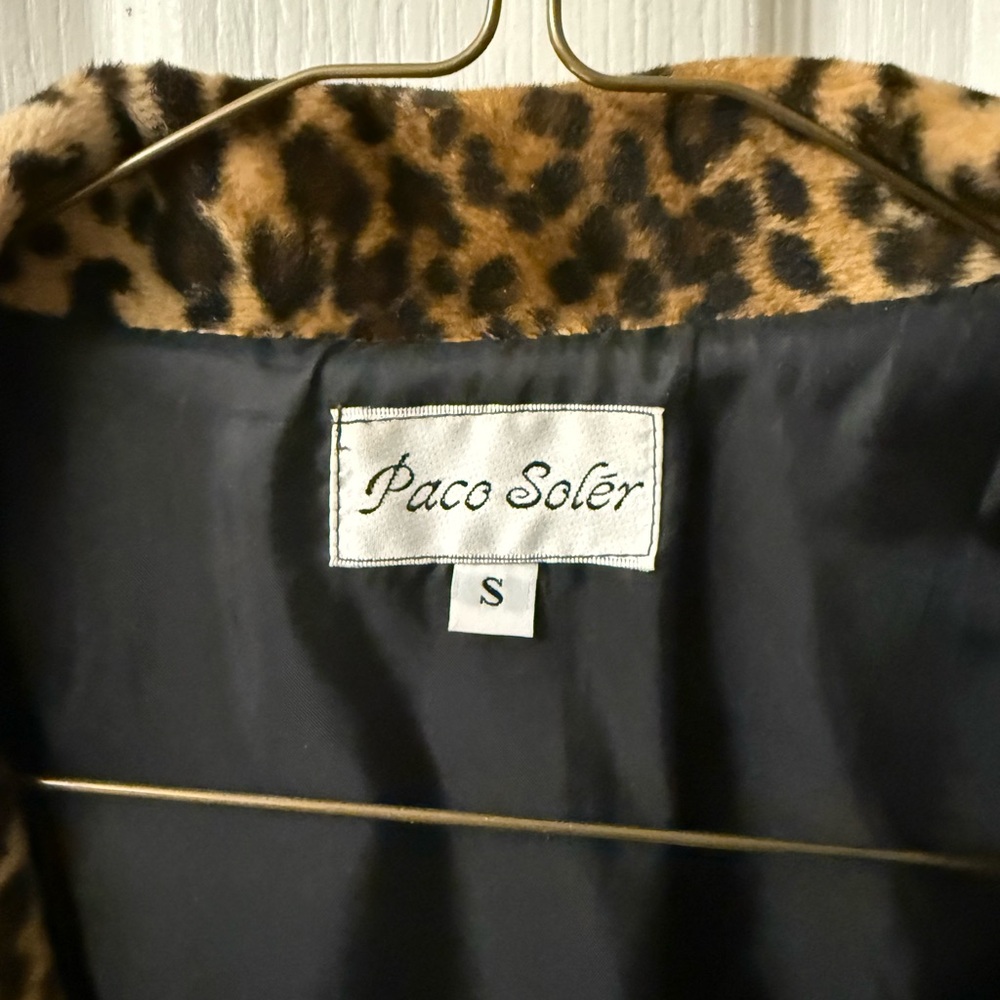 Paco Soler Patchwork Jacket With Leopard Print - image 5